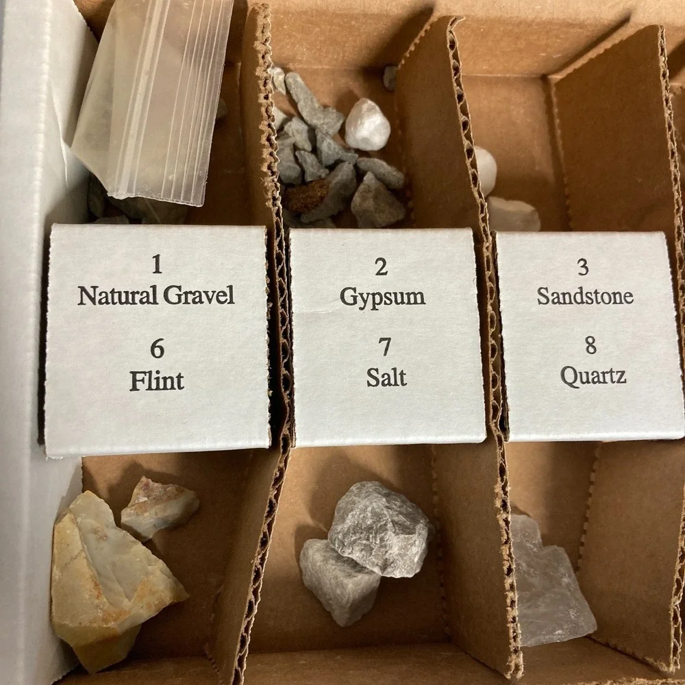 Ohio Rock and Mineral Kit‎ Teaching Tool Classroom Homeschool Science Geology